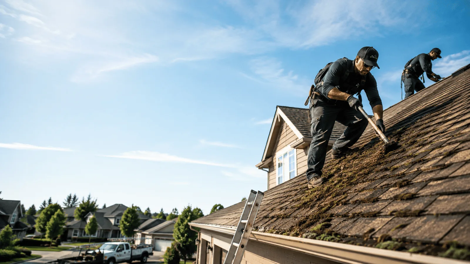 Roof Moss Removal in Loman, MN near me